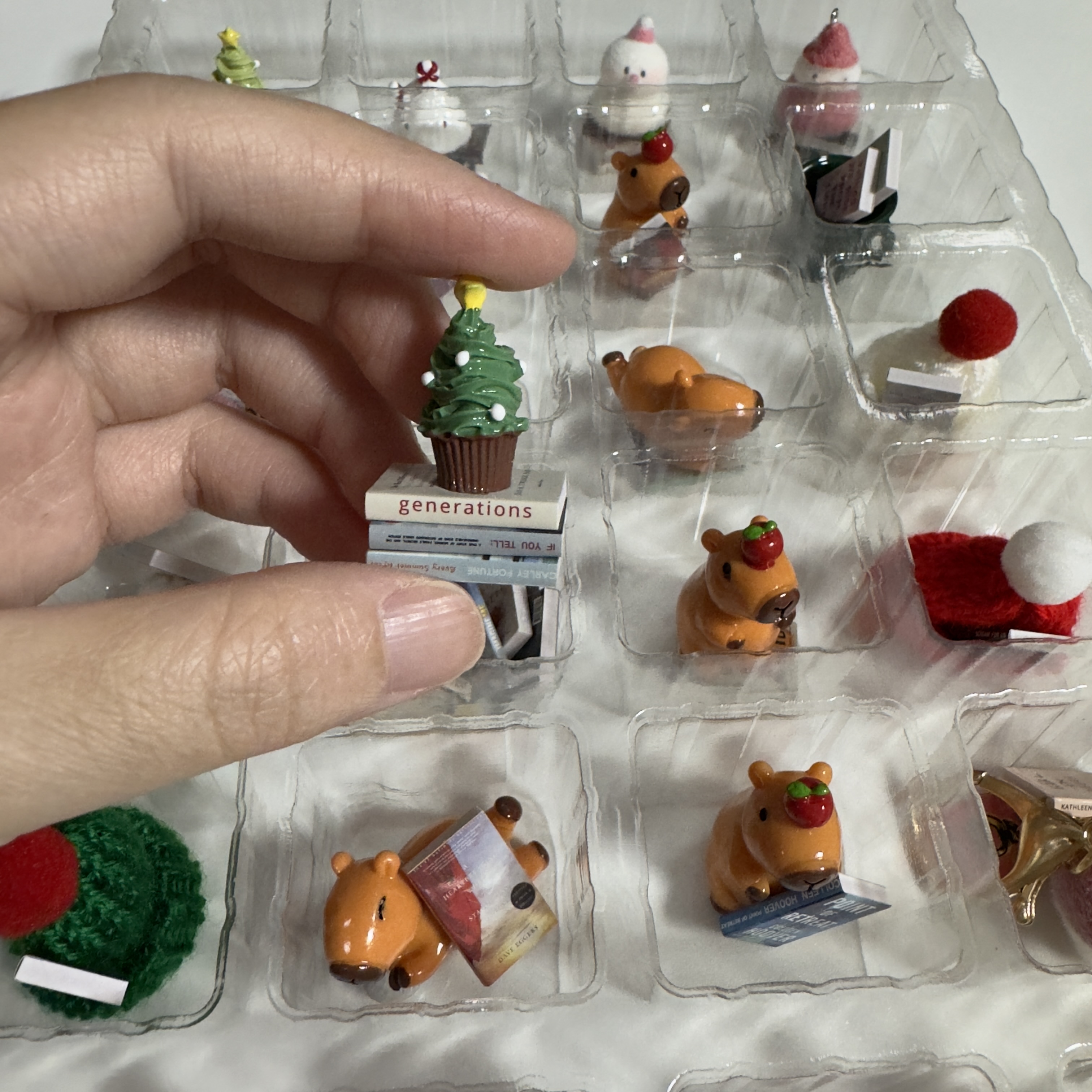 Doll Mini Book Christmas Advent Calendar 2025