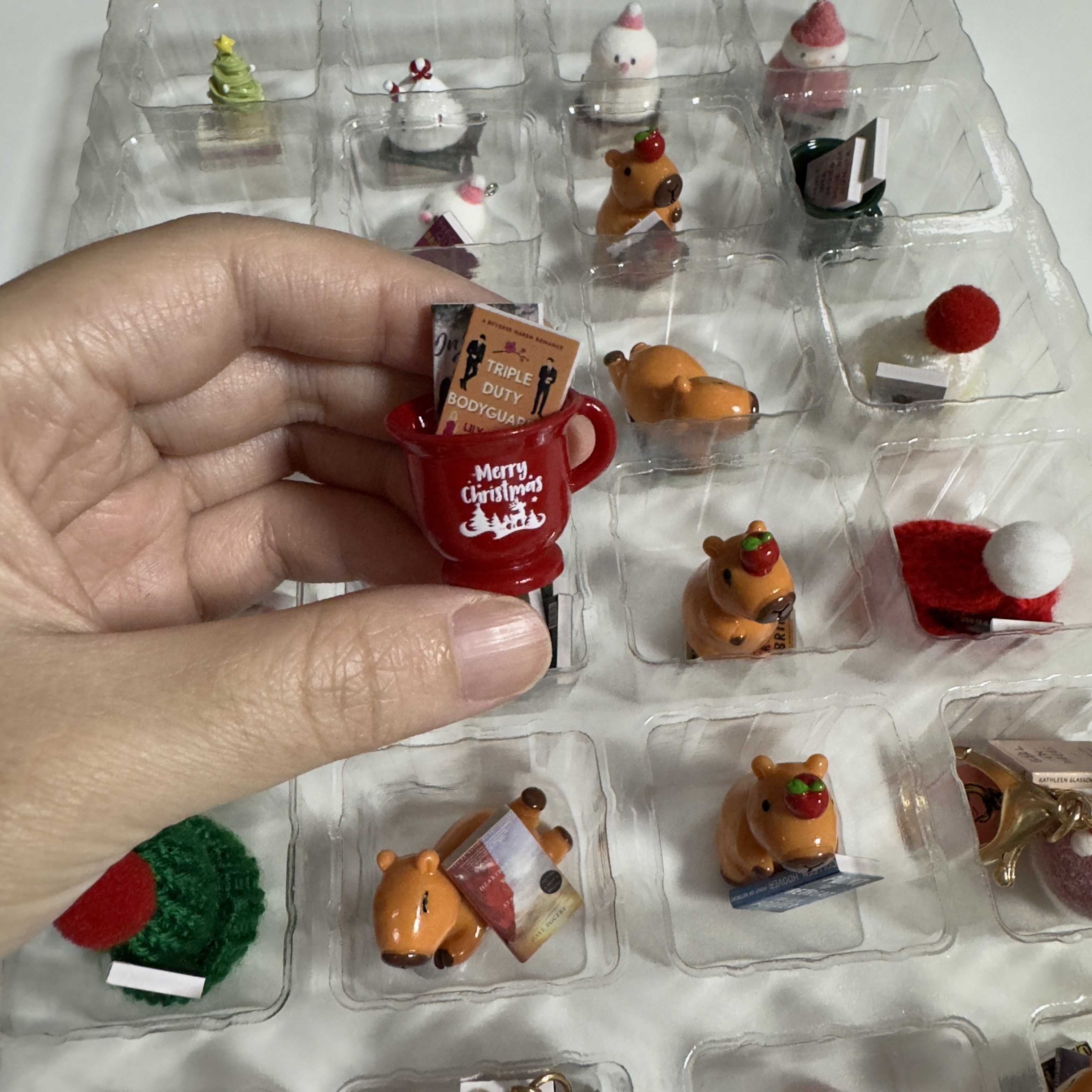 Doll Mini Book Christmas Advent Calendar 2025