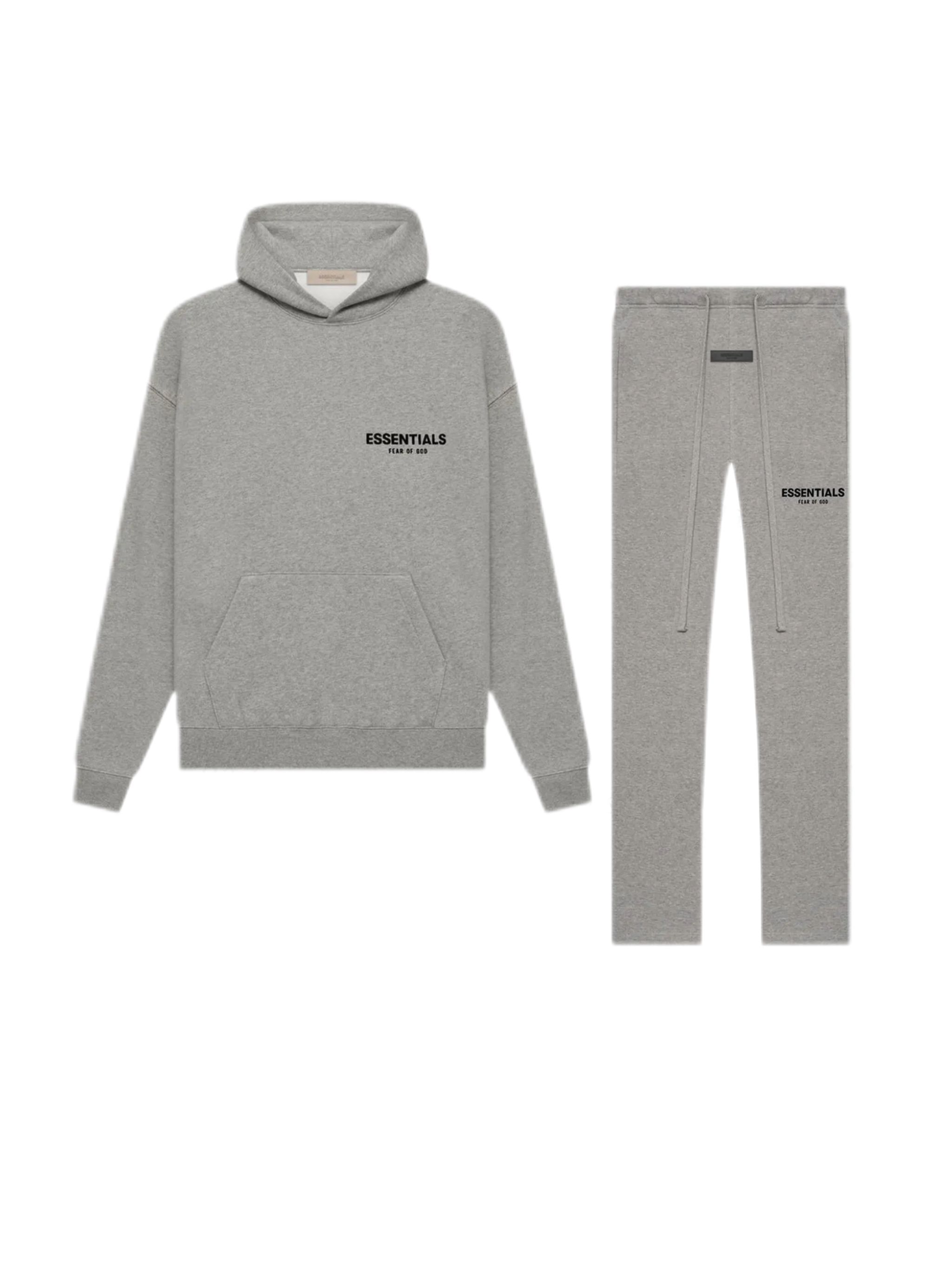 Combo-Hoodie&Pants Relaxed/Dark Oatmeal/Grey