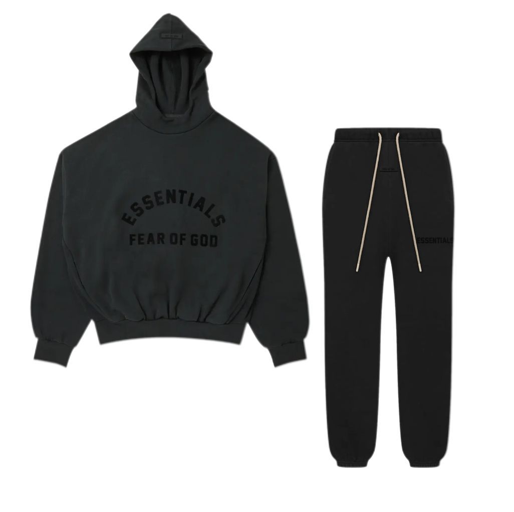Combo-Hoodie&Pants/Jet Black/SS23