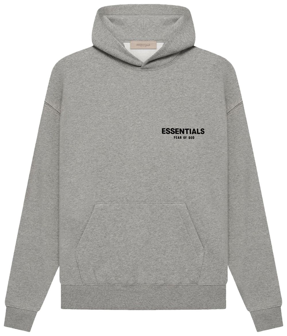 Hoodie Dark Oatmeal/Grey