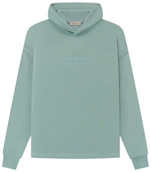 Hoodie Relaxed Sycamore/Green