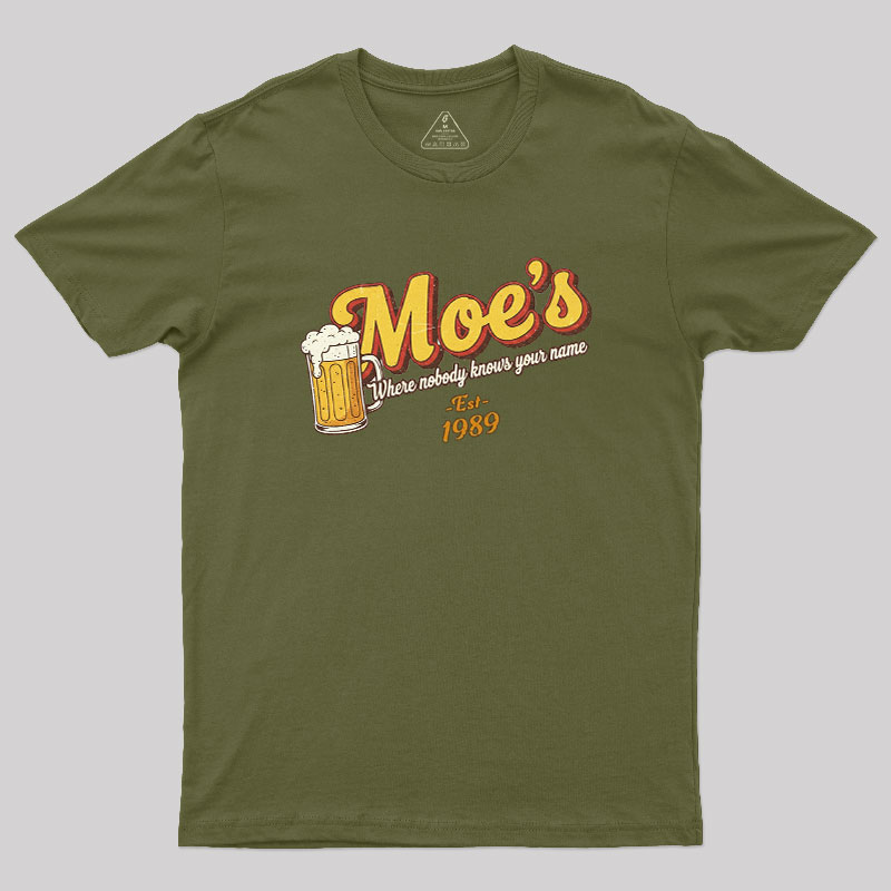 Moe's Tavern Geek T-Shirt