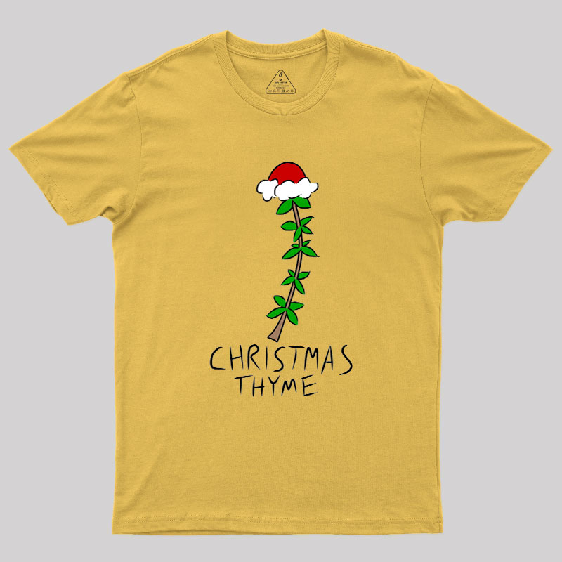 Christmas Thyme Geek T-Shirt