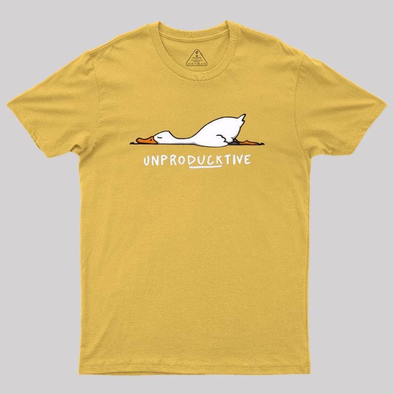 Unproducktive Geek T-Shirt