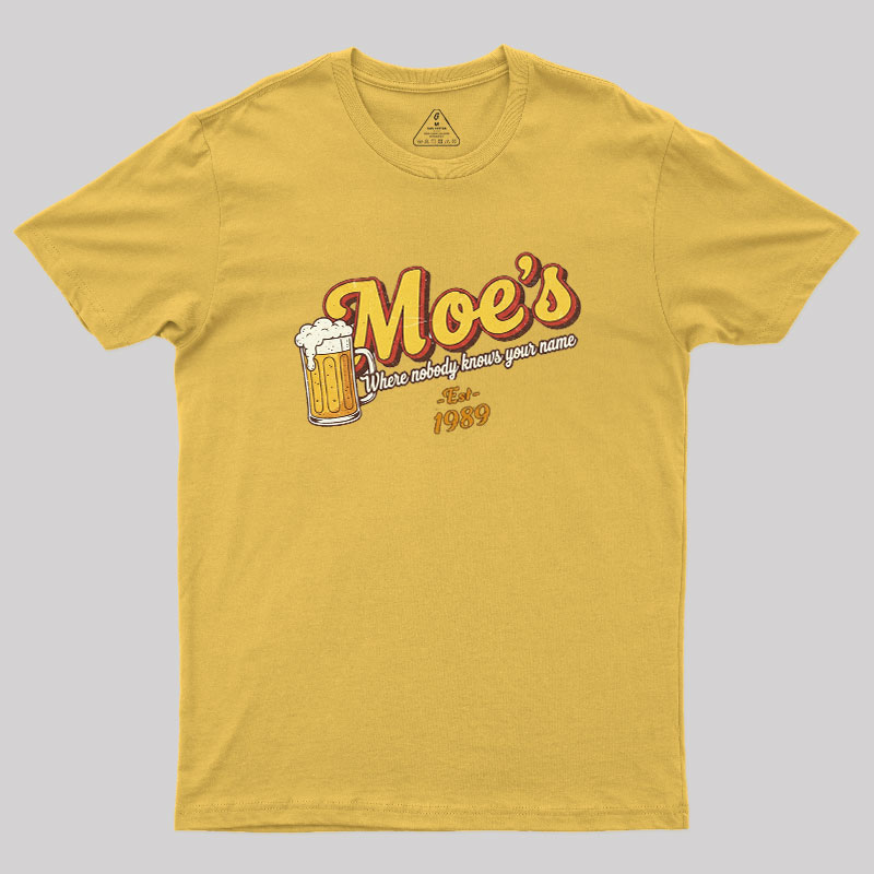Moe's Tavern Geek T-Shirt