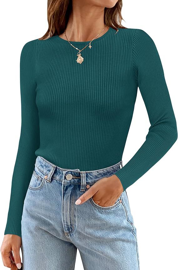 New Striped Long Sleeve Regular Top T-Shirt Women