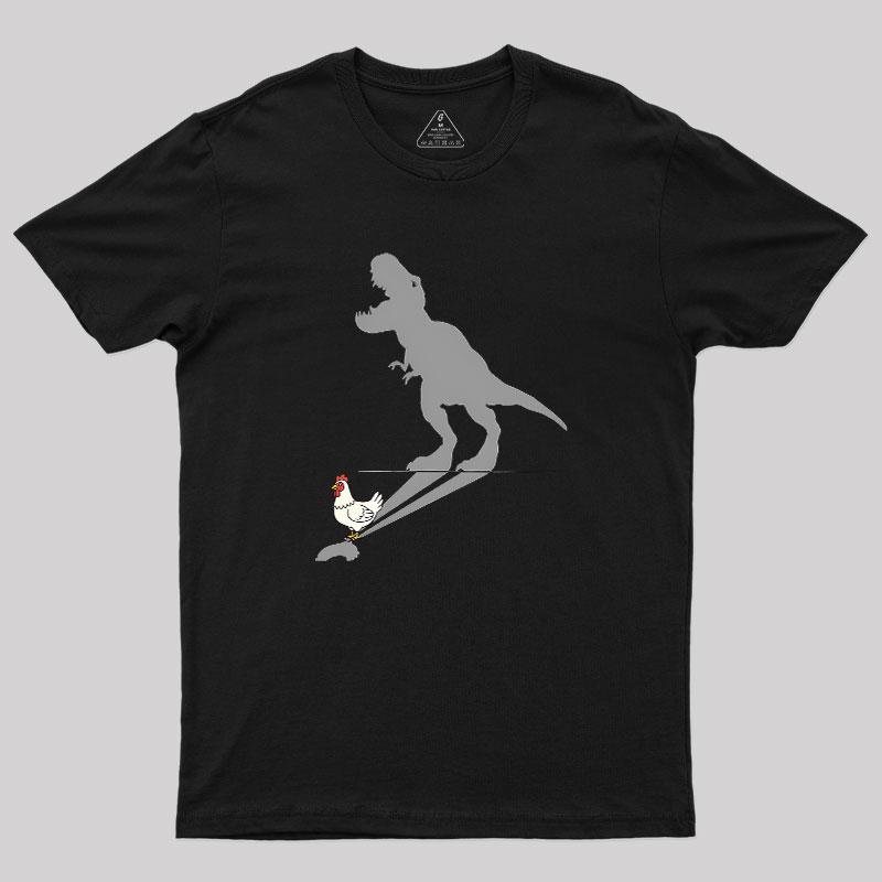T-Rex Shadow Geek T-Shirt