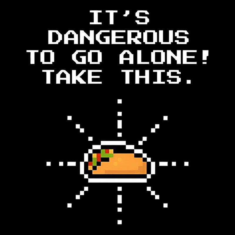 The Taco of Time Geek T-Shirt