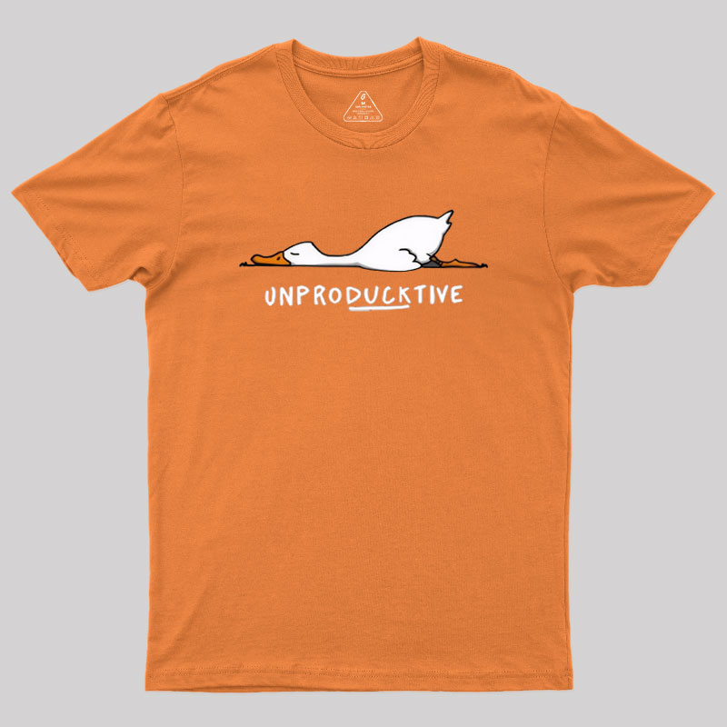Unproducktive Geek T-Shirt