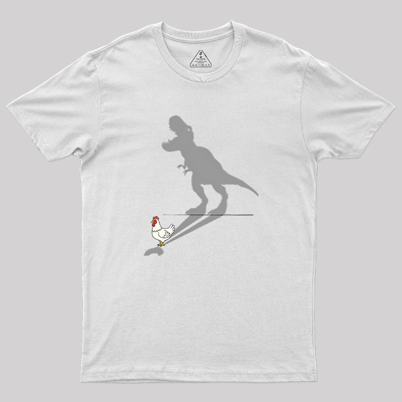 T-Rex Shadow Geek T-Shirt