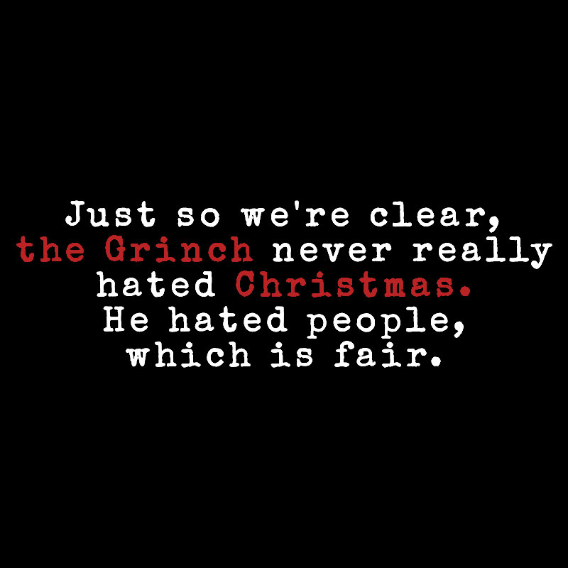 He Hated People Geek T-Shirt