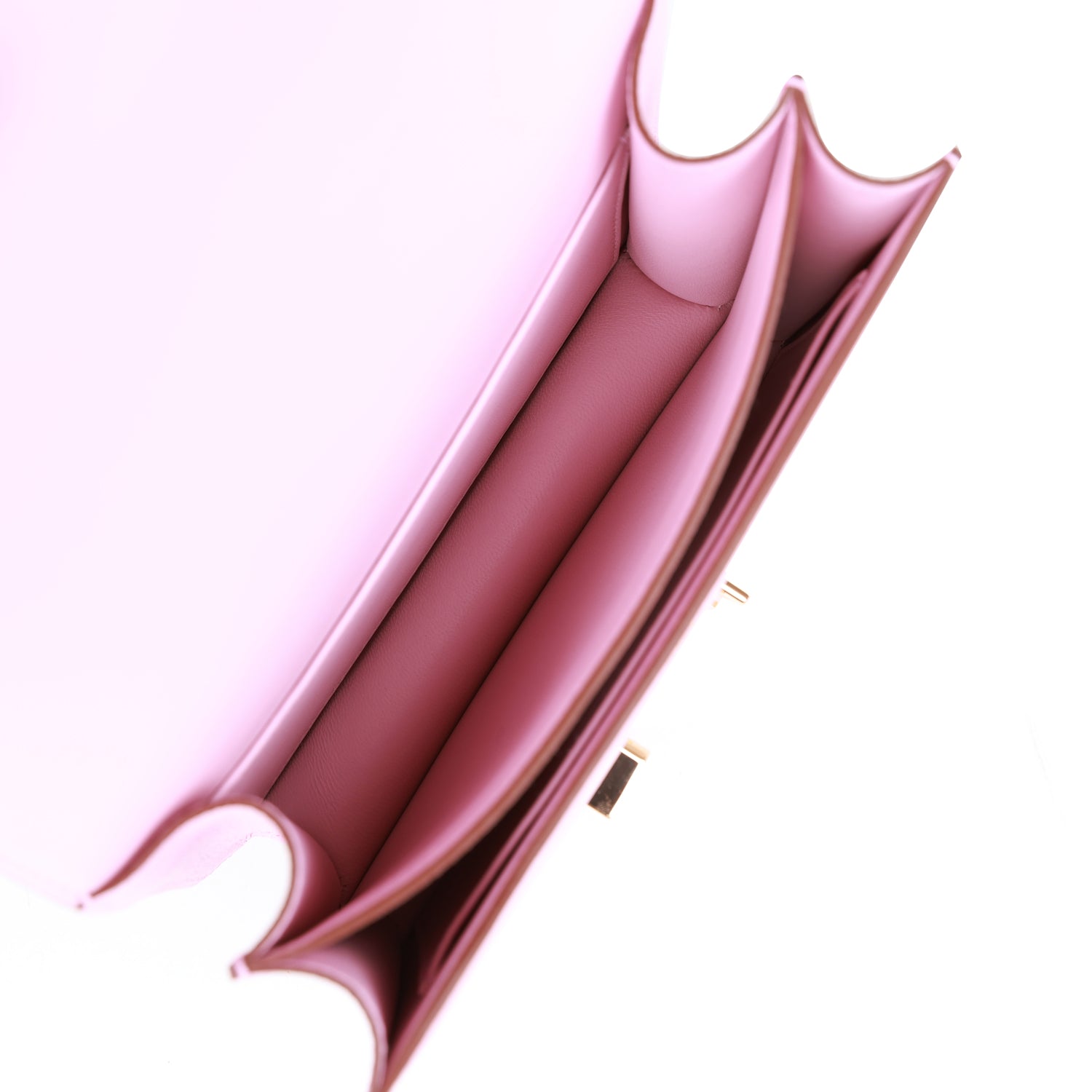 HERMES Constance 18 Mauve Syestre Epsom Rose Gold Hardware