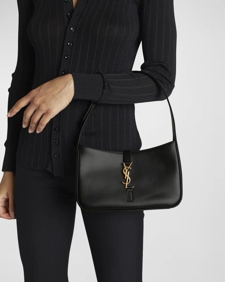 SAINT LAURENT LE 5 ?? 7 IN SMOOTH LEATHER