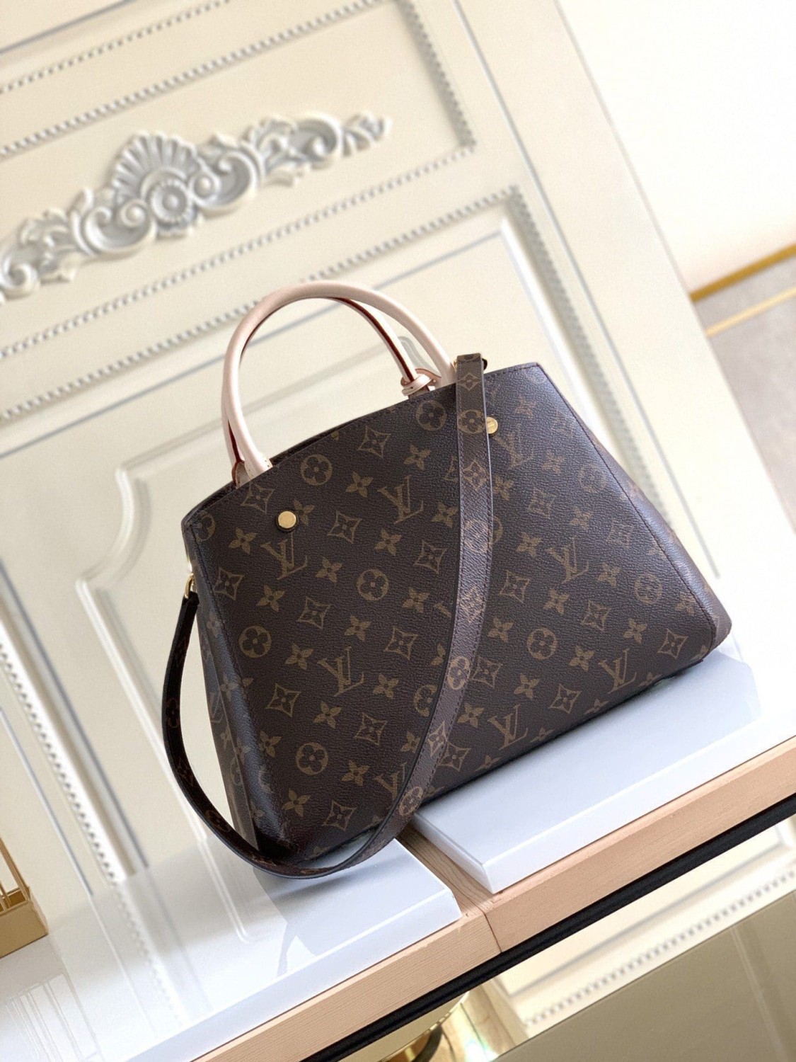 Louis Vuitton Monogram Canvas Montaigne MM M41056