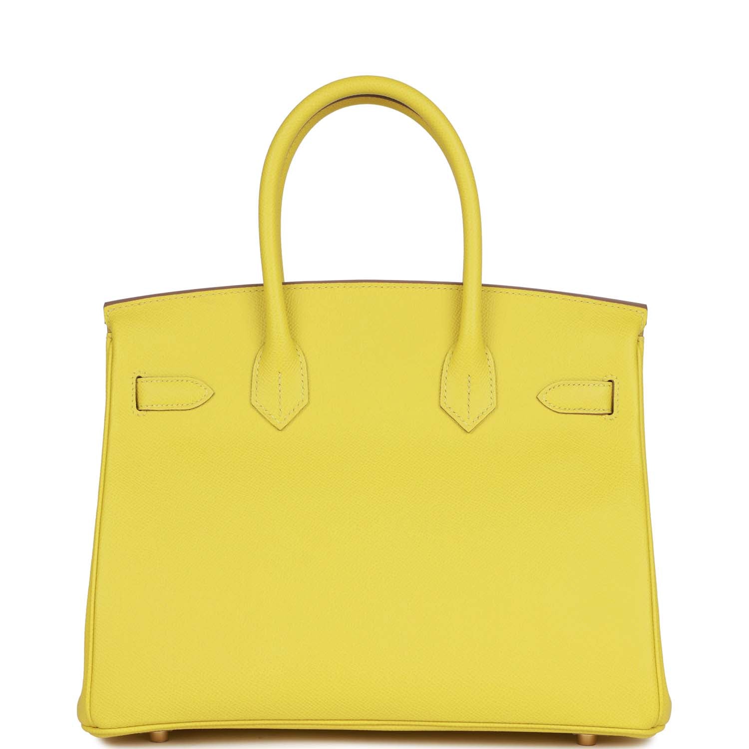 HERMES Birkin 30 Lime Epsom Gold Hardware