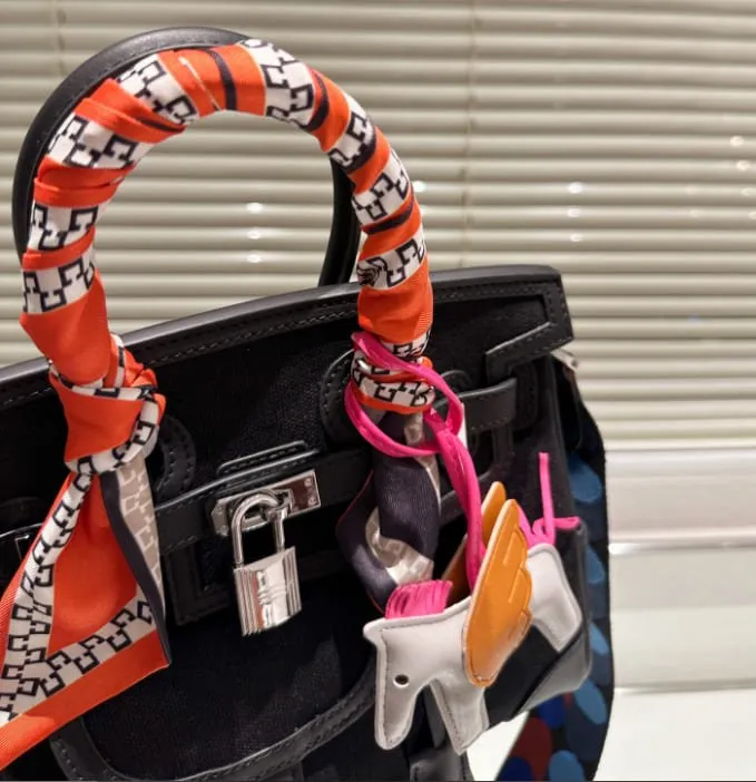 HERMÈS BIRKIN CARGO 25 BLACK SWIFT AND TOILE CANVAS PALLADIUM HARDWARE