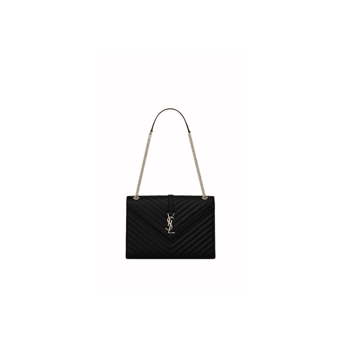 Saint Laurent Loulou Medium In Matelasse Y Leather