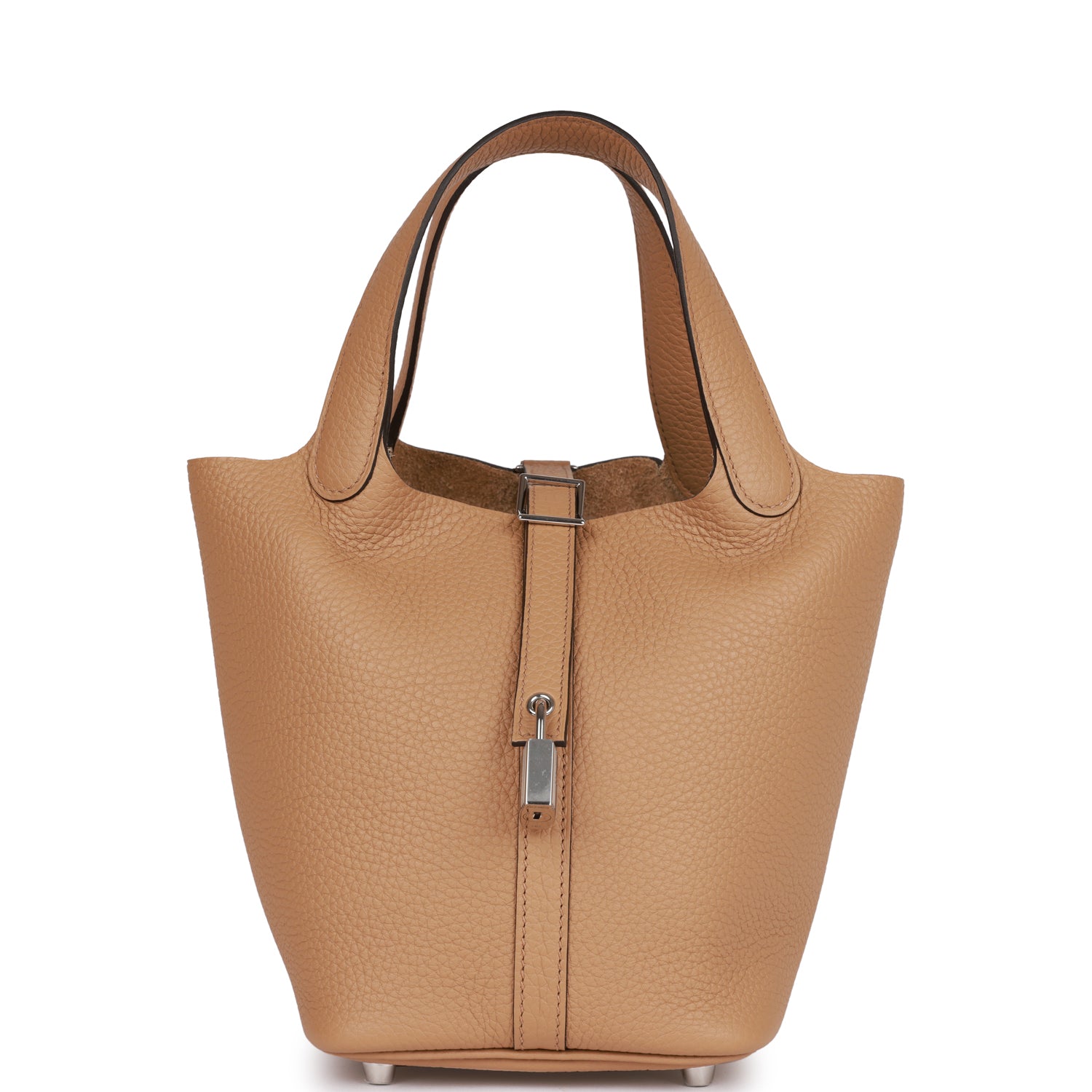 HERMES Picotin Lock 18 Chai Clemence Palladium Hardware