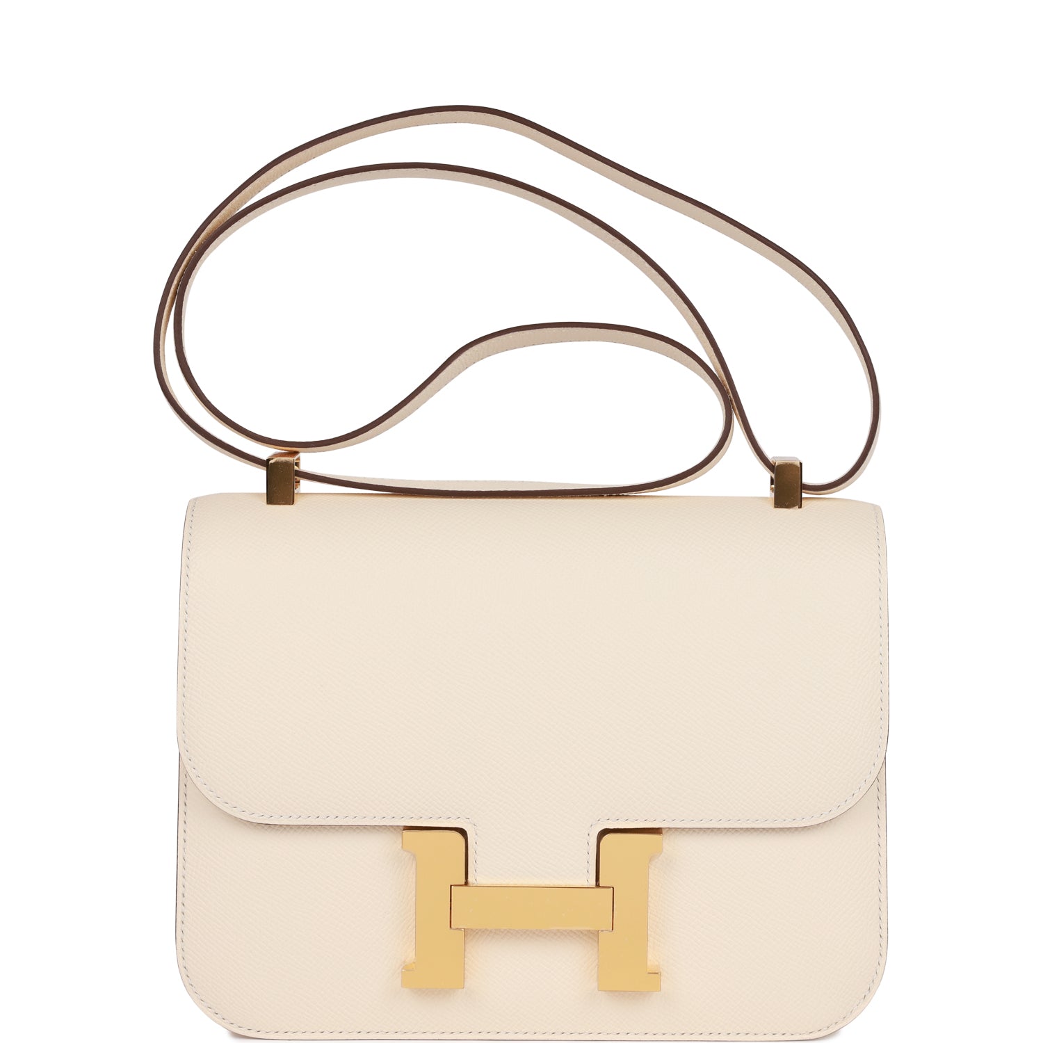 HERMES Constance 1-24 Nata Epsom Gold Hardware