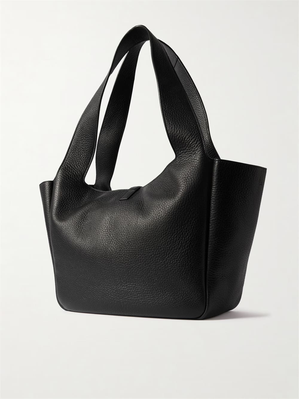SAINT LAURENT Le 5 ?? 7 Bea textured-leather tote