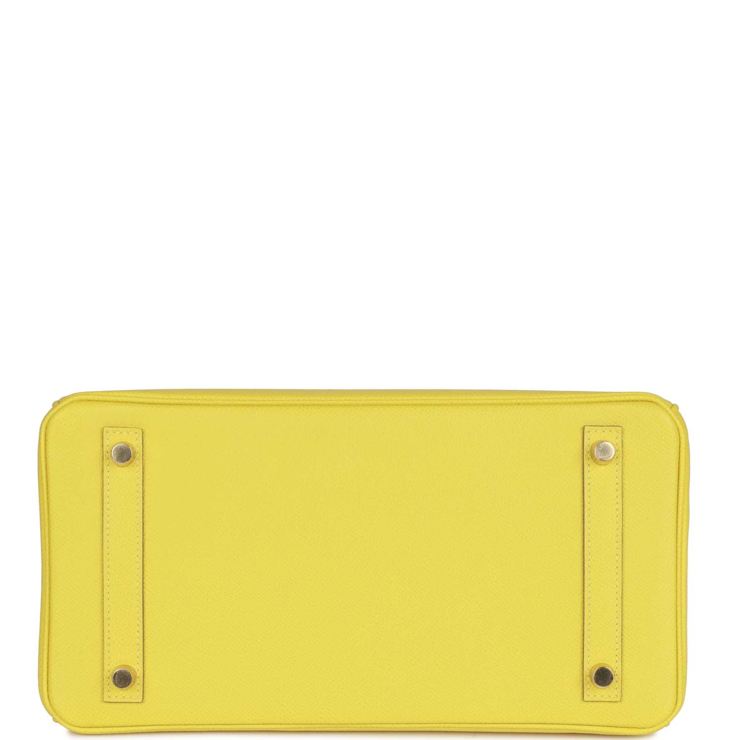 HERMES Birkin 30 Lime Epsom Gold Hardware