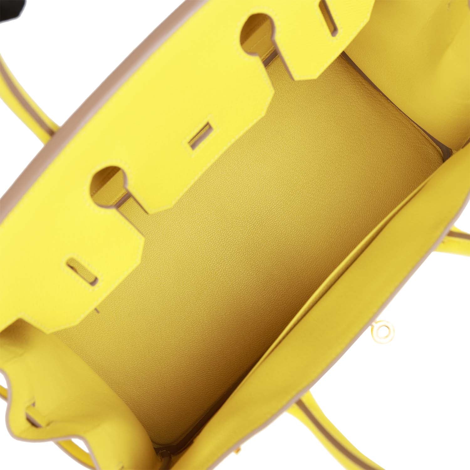 HERMES Birkin 30 Lime Epsom Gold Hardware