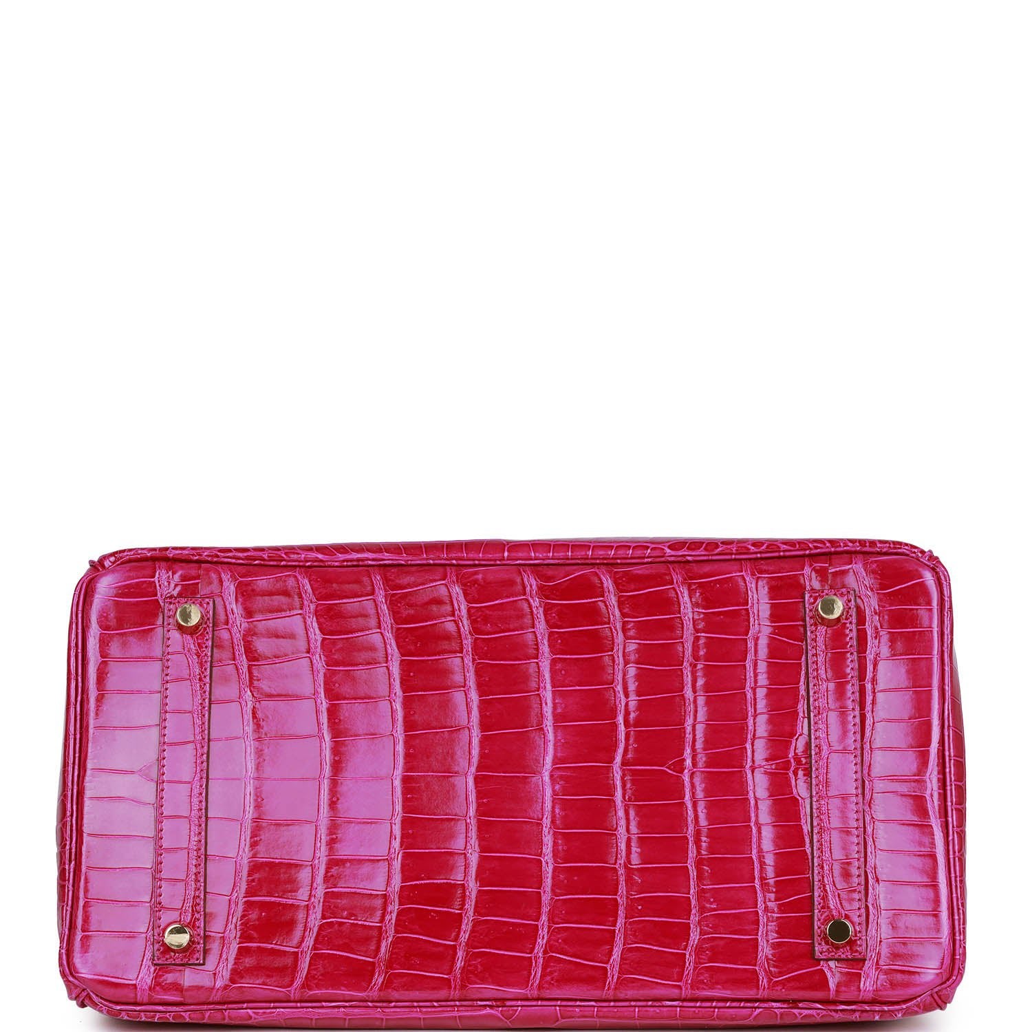 HERMES Birkin 35 Scheherazade Shiny Niloticus Crocodile Gold Hardware