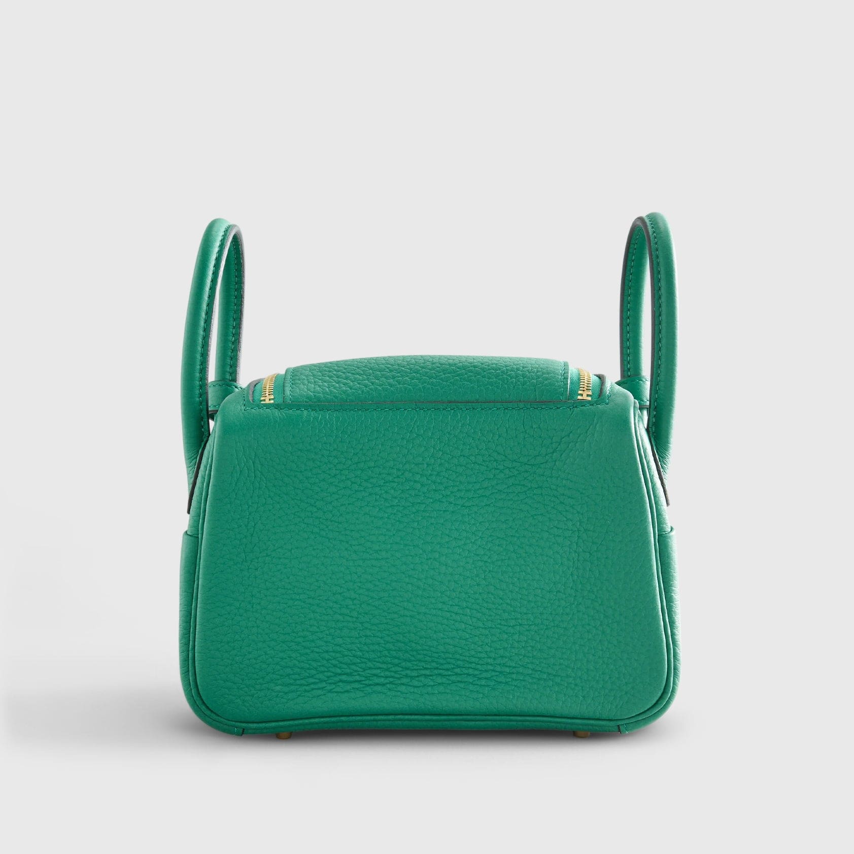 HERMES Lindy 20 Clemence Vert Vertigo Gold Hardware