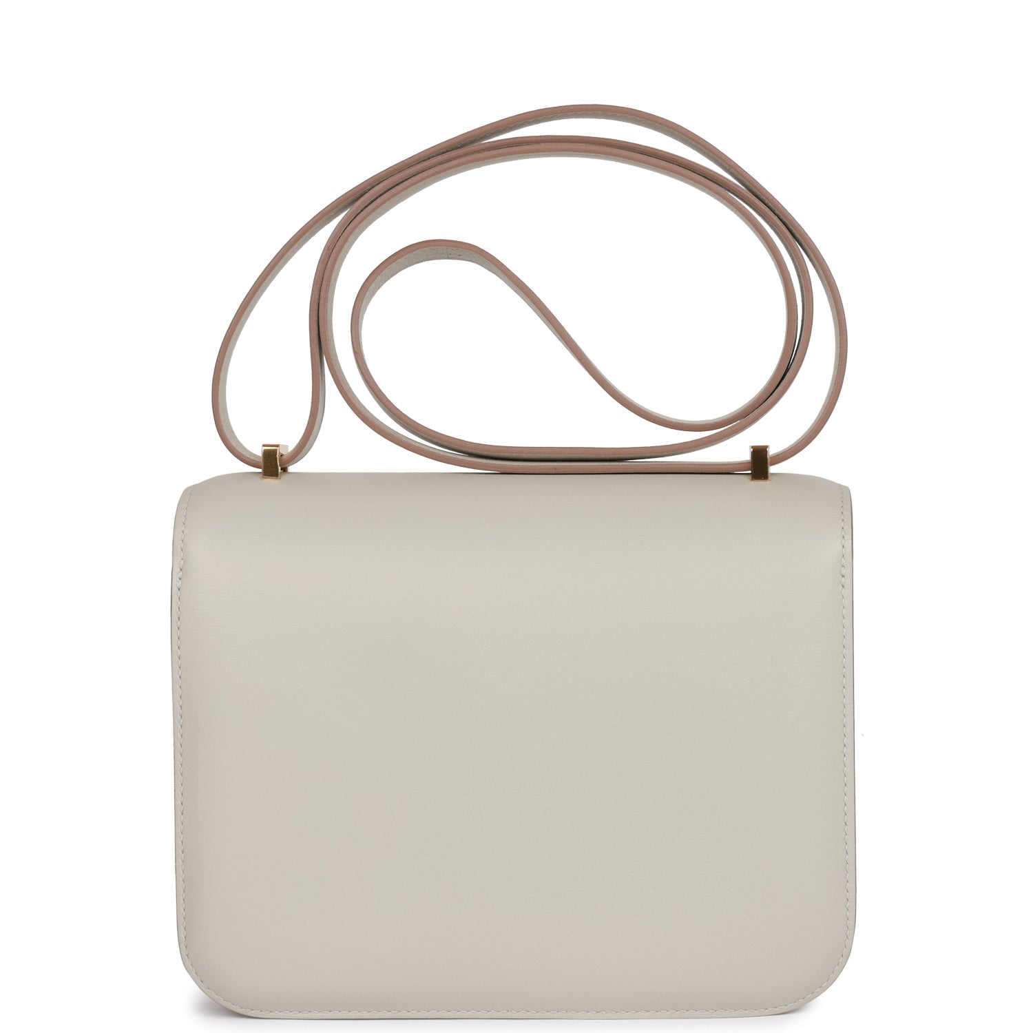 HERMES Constance 18 Gris Perle Swift Gold Hardware