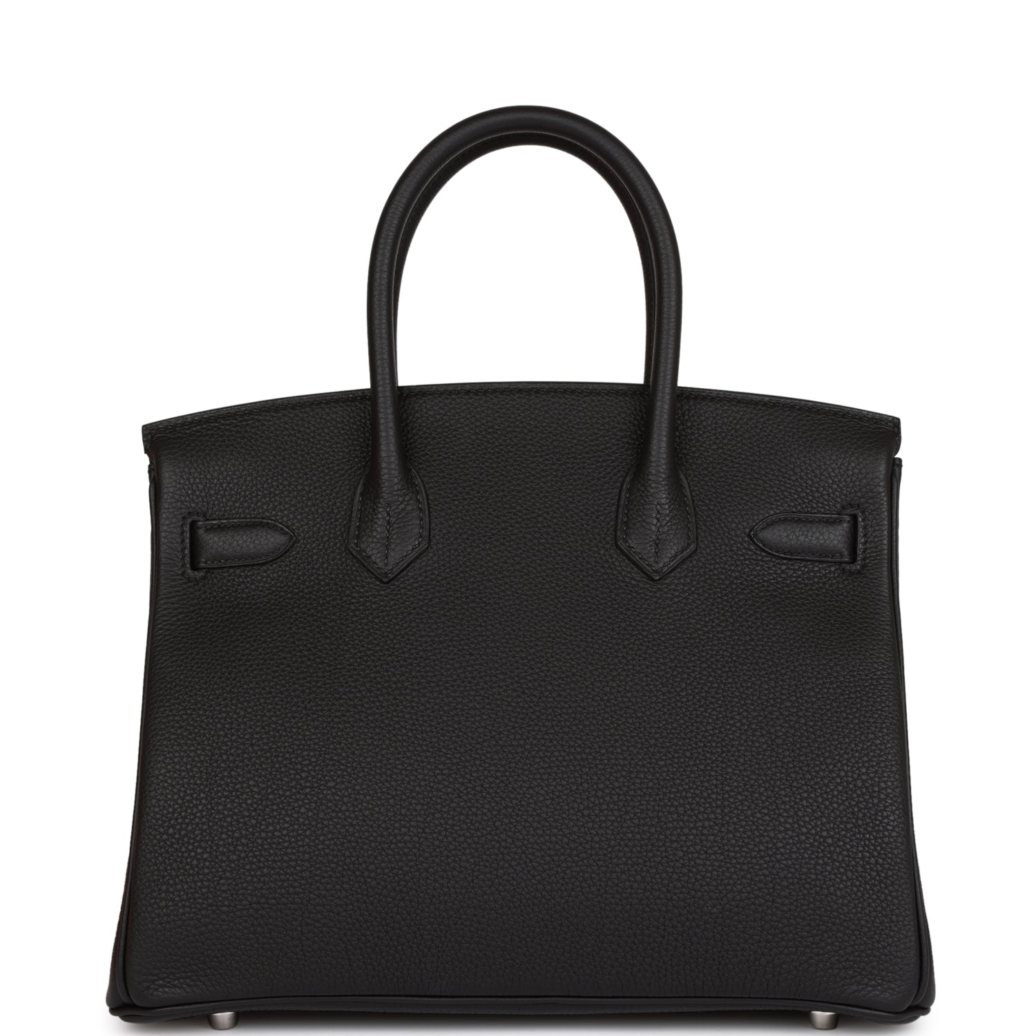 HERMES Birkin 30 Black Togo Palladium Hardware