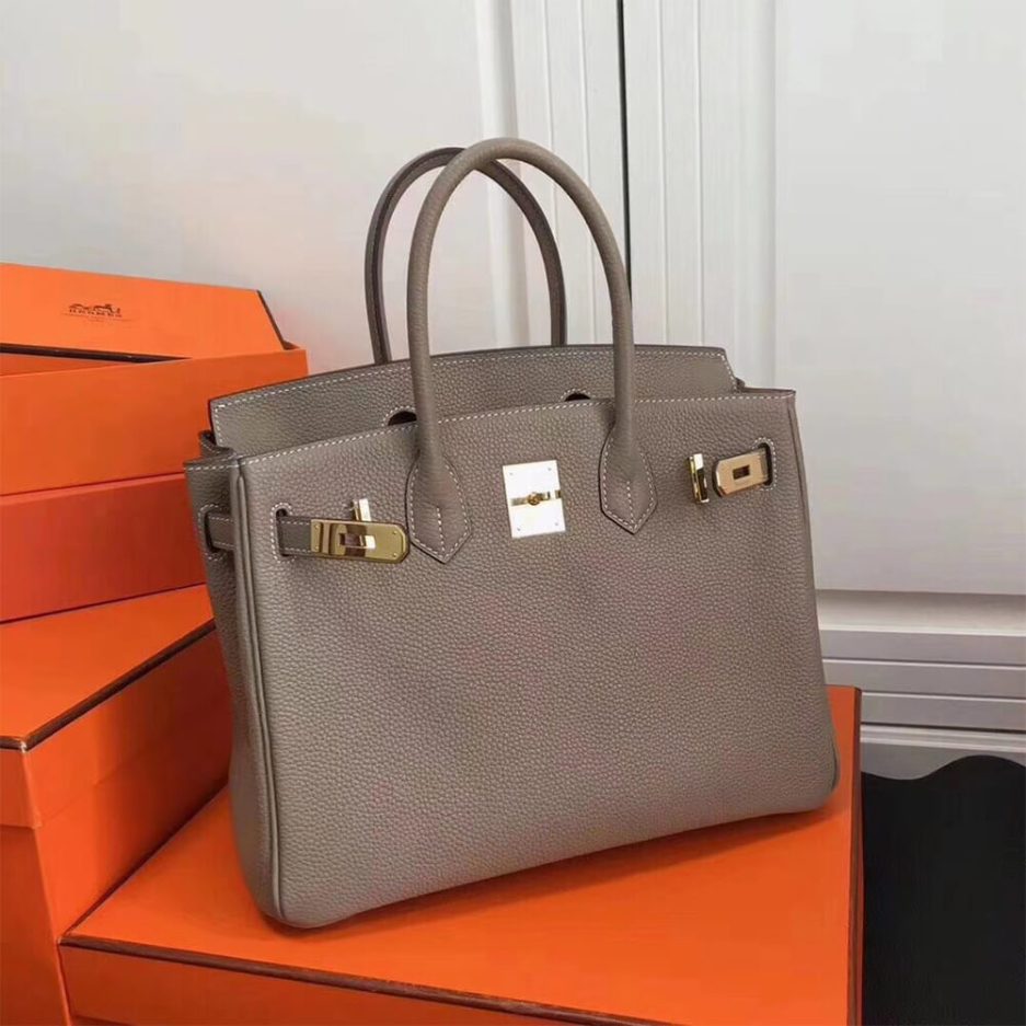 HERMES BIRKIN BAG 30 (Grey)