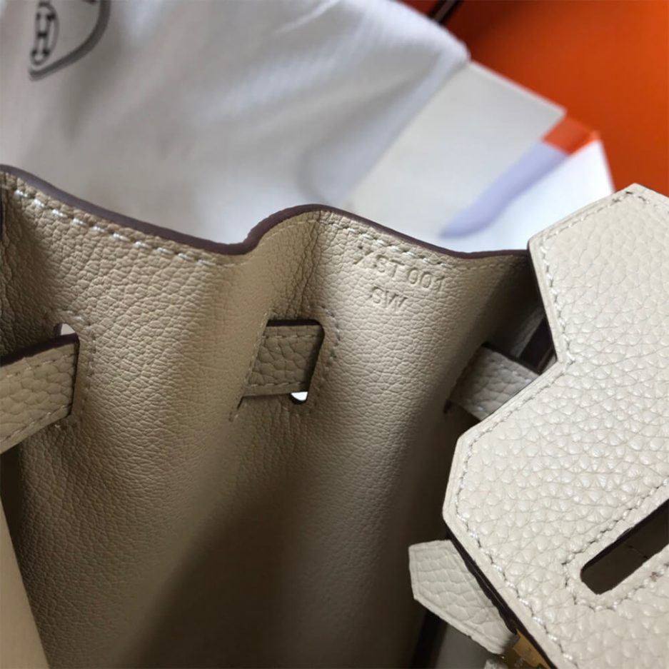 HERMES BIRKIN BAG 30 （IVORY WHITE）