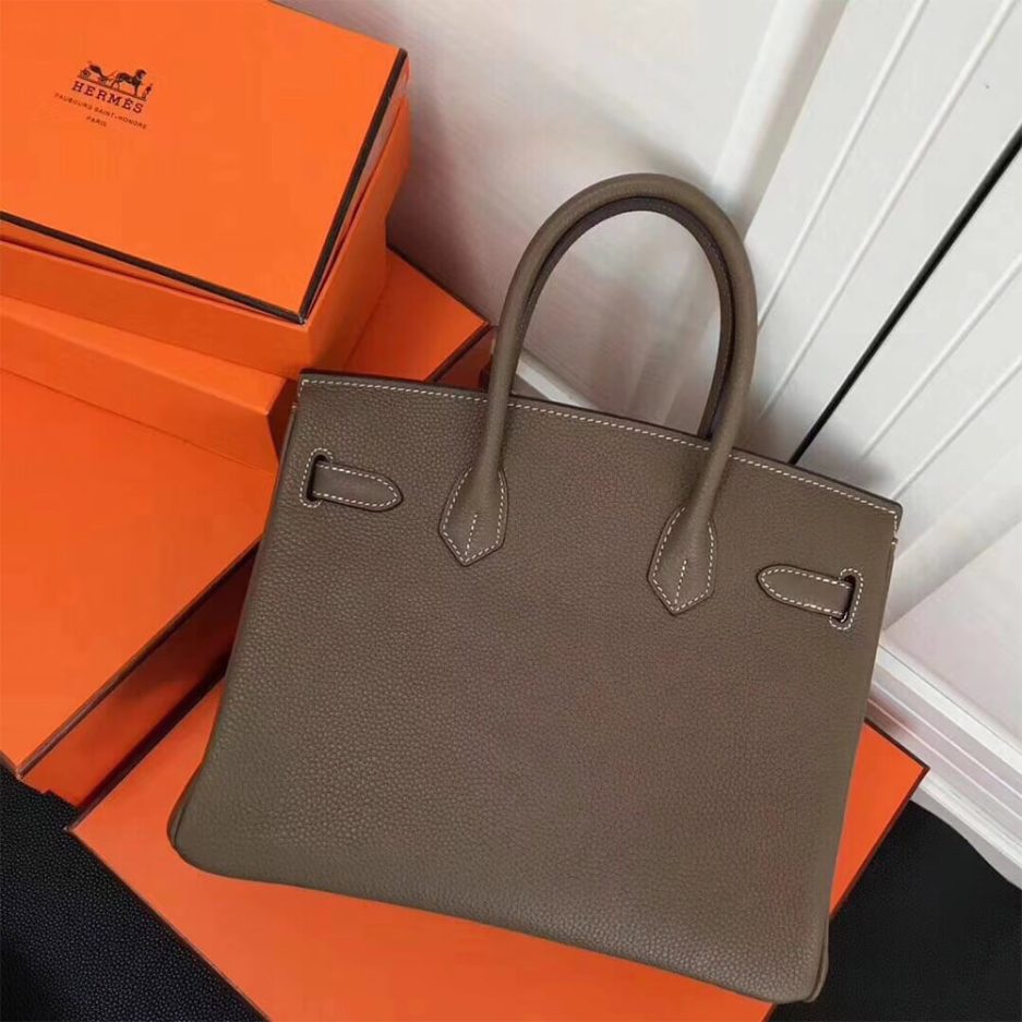 HERMES BIRKIN BAG 30 (Elephant Gray)