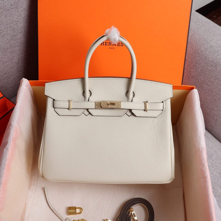 HERMES BIRKIN BAG 25（IVORY WHITE）