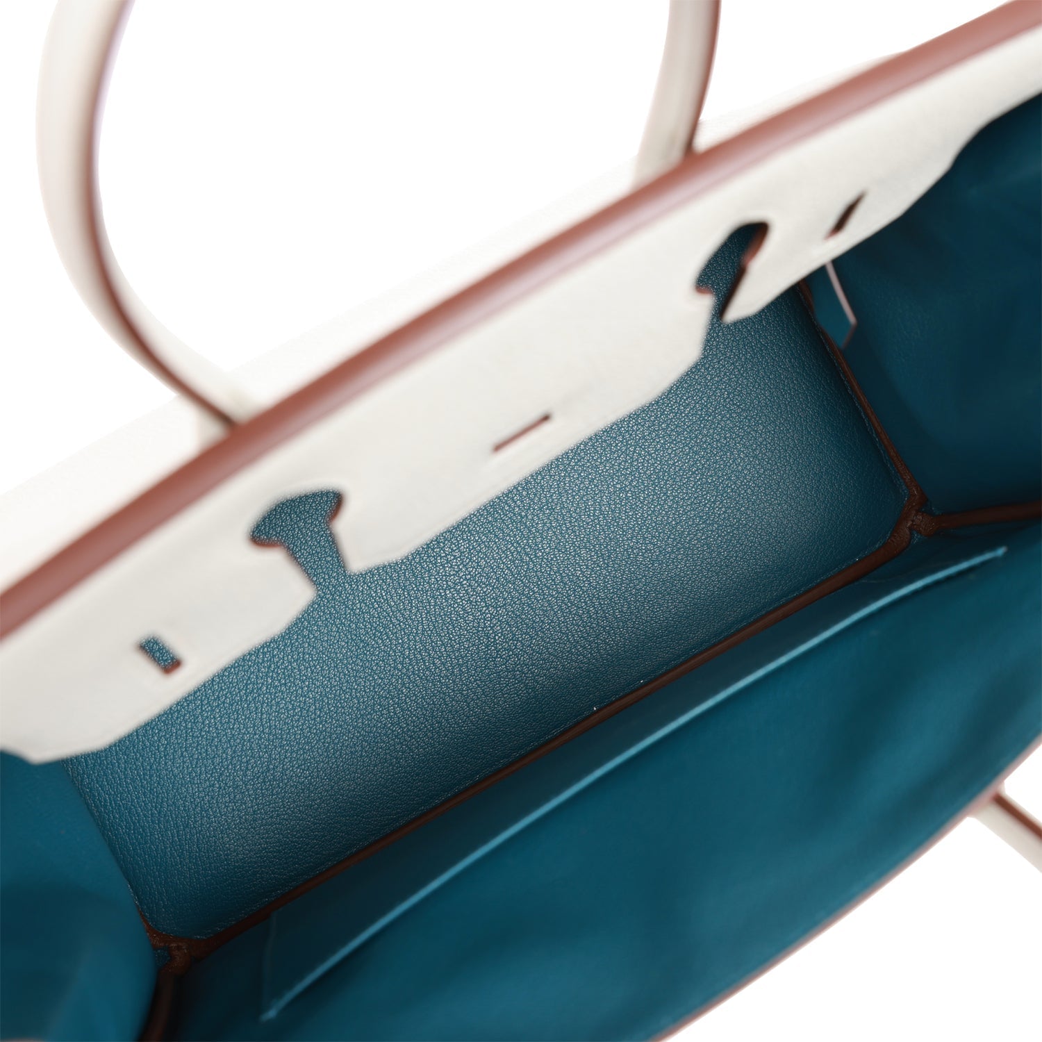 HERMES Special Order (HSS) Birkin 30 Gris Perle Verso Chevre Brushed Palladium Hardware