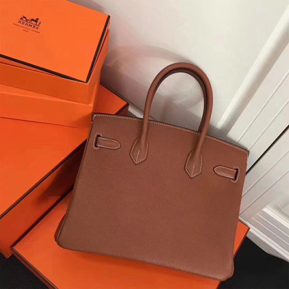 HERMES BIRKIN BAG 30（golden brown）