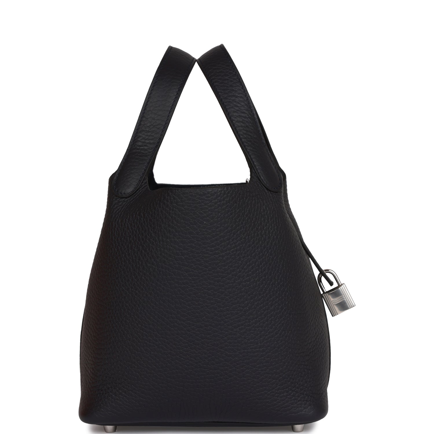 HERMES Picotin Lock 18 Caban Clemence Palladium Hardware