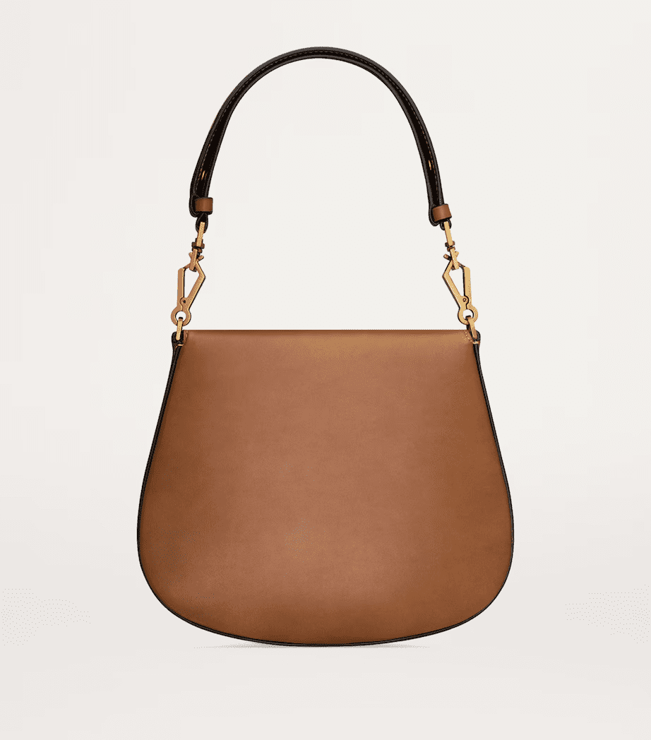 Saint Laurent Leather Voltaire Top-Handle Bag