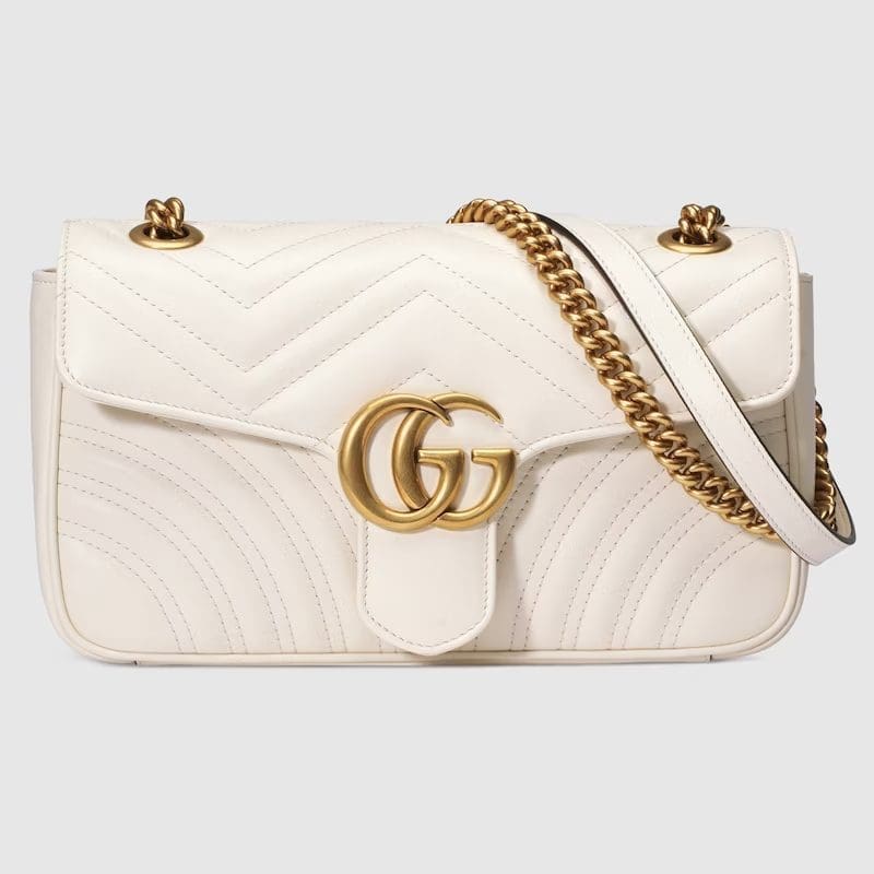 GUCCI MARMONT SMALL MATELASS?? SHOULDER BAG