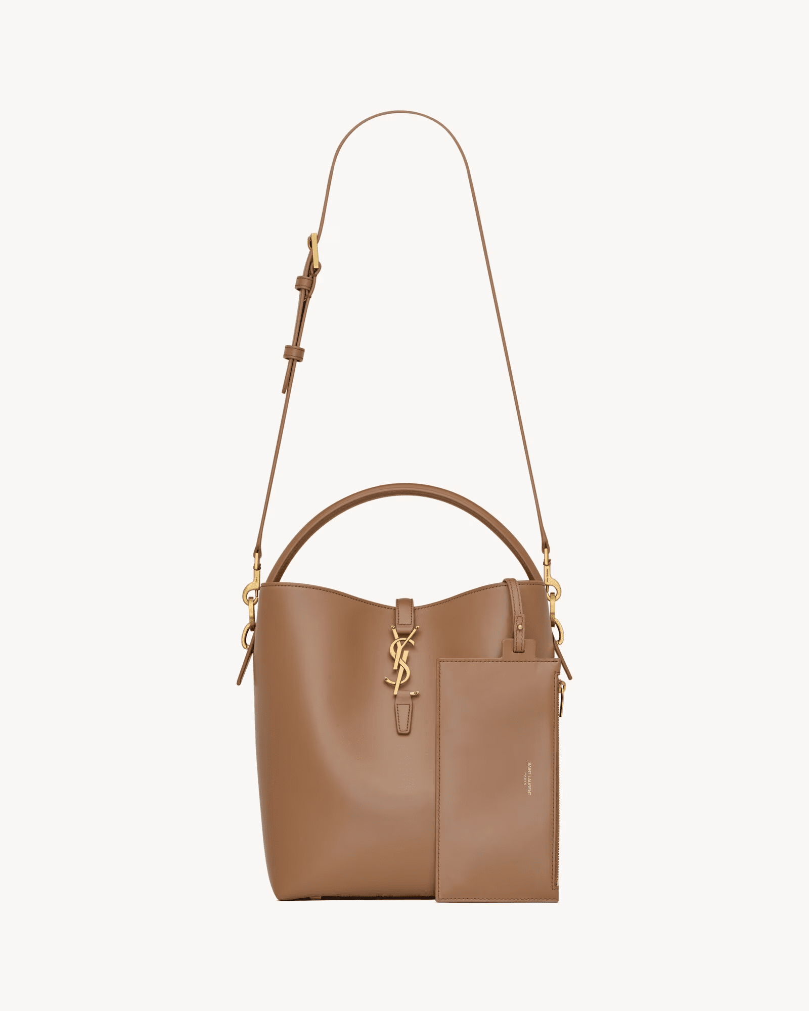 SAINT LAURENT LE 37 IN SHINY LEATHER