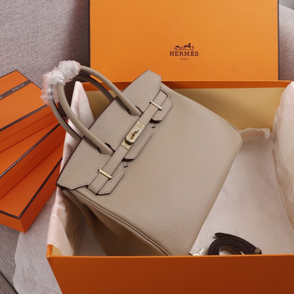 HERMES BIRKIN BAG 25 (Grey)