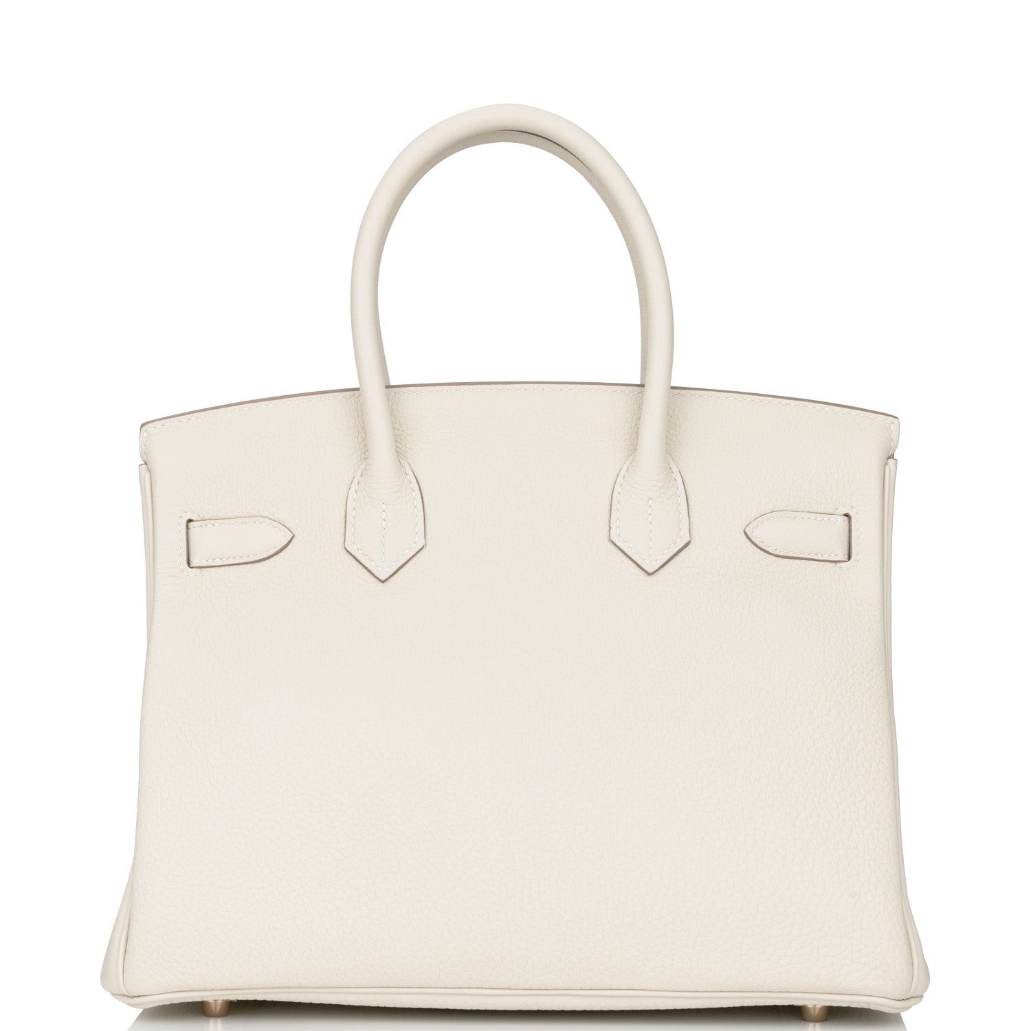 HERMES Birkin 30 Craie Togo Rose Gold Hardware