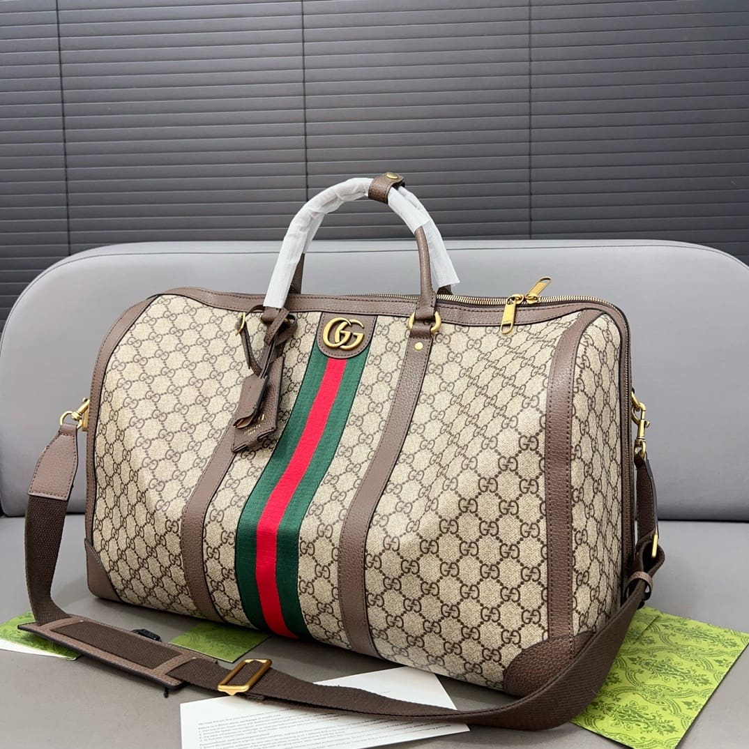 GUCCI SAVOY LARGE DUFFLE BAG