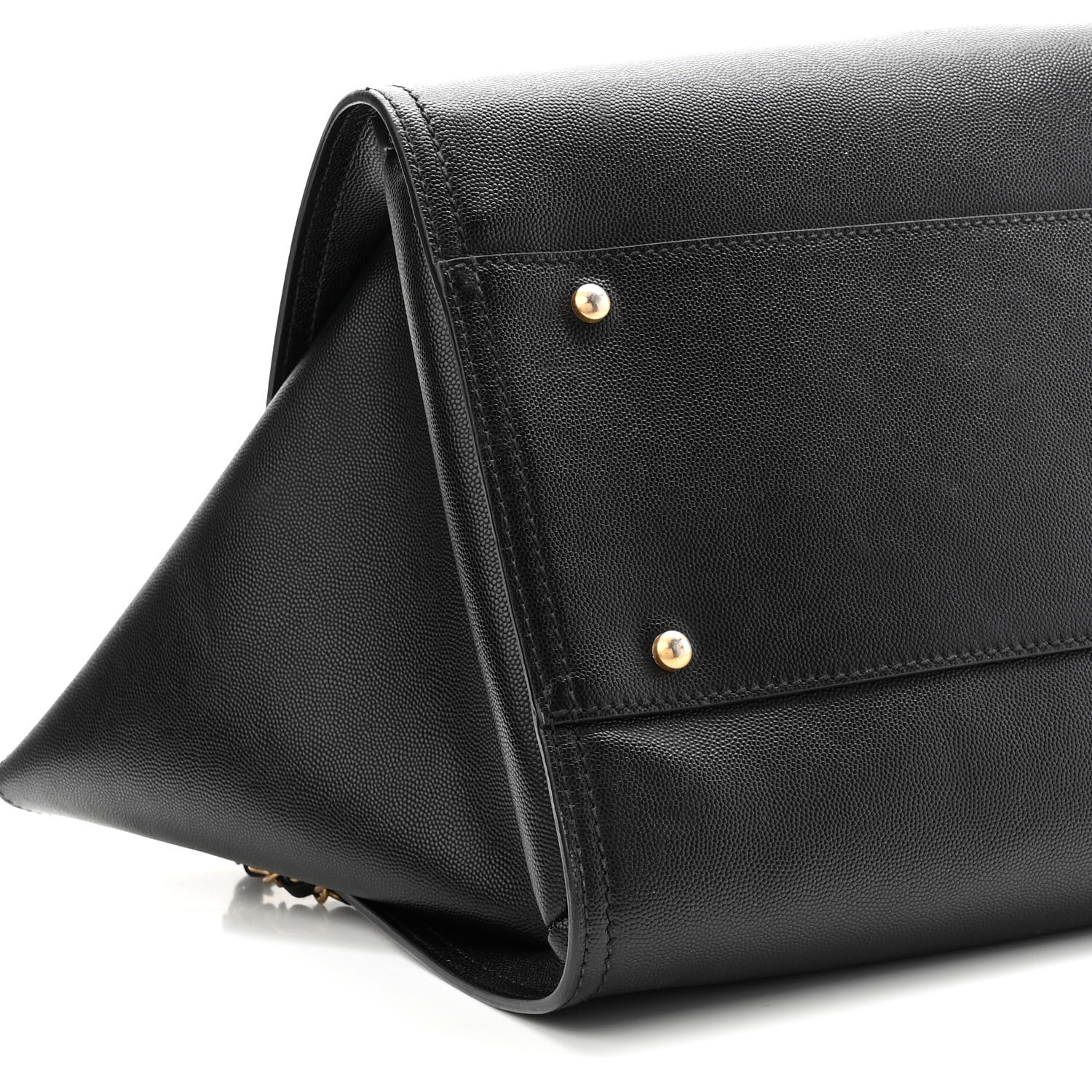 CHANEL Caviar Medium Studded Deauville Tote Black