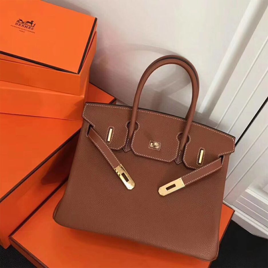 HERMES BIRKIN BAG 30（golden brown）