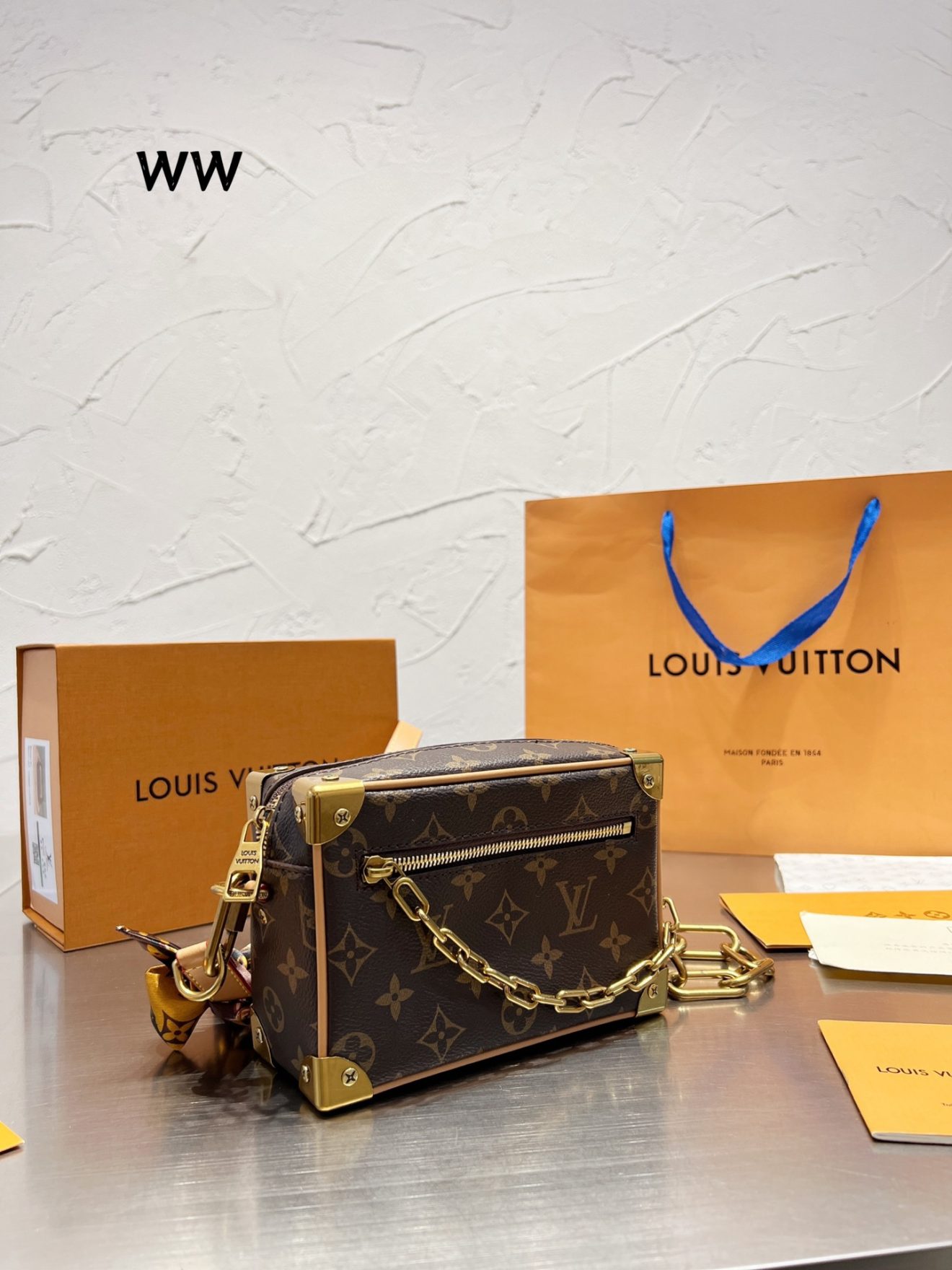 Louis Vuitton Mini Soft Trunk Monogram Legacy Brown