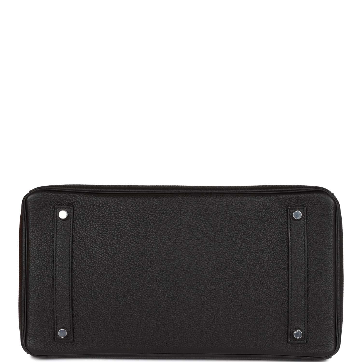 HERMES Birkin 35 Black Togo Palladium Hardware