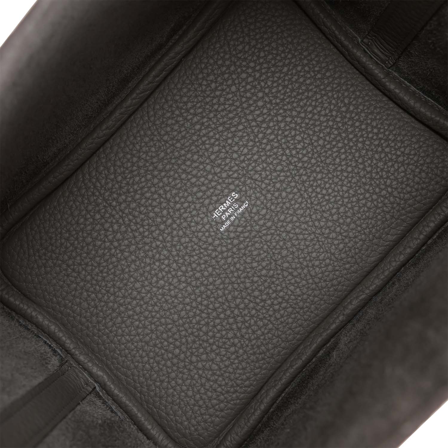 HERMES Picotin Lock 18 Gris Meyer Clemence Palladium Hardware