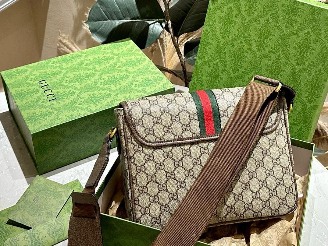 GUCCI OPHIDIA MEDIUM MESSENGER BAG
